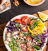 Roasted Salmon Salad